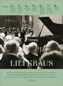 Der Musik Kalender Wochenkalender 2026