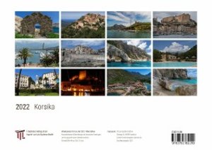 Korsika 2022 - White Edition - Timokrates Kalender, Wandkalender, Bildkalender - DIN A4 (ca. 30 x 21 cm)