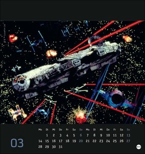 Star Wars Postkartenkalender 2022