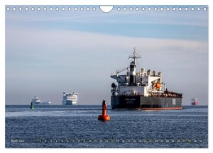 Maritime Impressionen Warnemünde (Wandkalender 2024 DIN A4 quer), CALVENDO Monatskalender