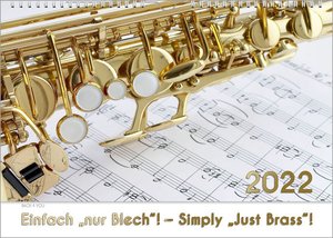 Bach Jr., P: Blech-Instrumente - Musik-Kalender 2022, DIN A3