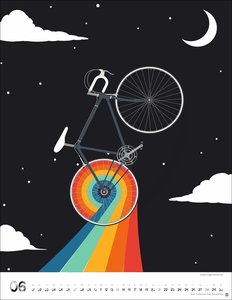 Bike Art Posterkalender 2026