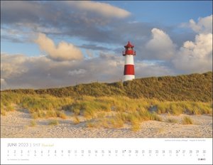 Sylt - Meine Insel Kalender 2023. Reise-Wandkalender mit 12 atemberaubenden Fotografien der Nordseeinsel. Landschaft-Kalender 2023 zum Aufhängen. 44x34 cm. Querformat.