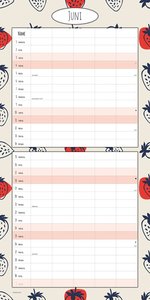 Familienplaner Deluxe 2023 - Broschürenkalender 30x30 cm (30x60 geöffnet) - Kalender mit Platz für Notizen - 5 Spalten - Bildkalender - Wandkalender