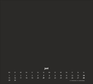 times&more Bastelkalender schwarz 2026