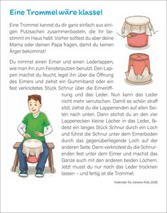 Kalender für clevere Kids Tagesabreißkalender 2026