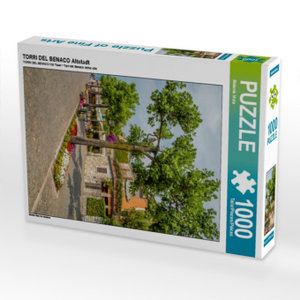 CALVENDO Puzzle TORRI DEL BENACO Altstadt 1000 Teile Puzzle hoch