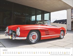 Legendäre Autos Posterkalender 2026
