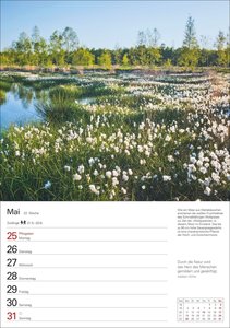 Naturschätze Deutschlands Wochenplaner 2026 - Eine Reise in 53 Bildern