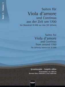 Ronez-Kubitschek, M: Suiten für Viola d\'amore und Continuo