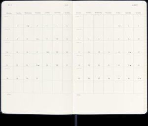 Moleskine 18 Monate Tagesnotizkalender 2024/2025, L/A5