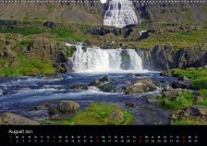 Island und die Färöer (Wandkalender 2021 DIN A2 quer)
