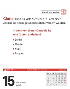 Duden Allgemeinbildung Tagesabreißkalender 2026