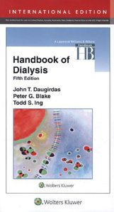 Handbook of Dialysis, International Edition