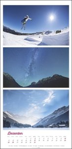 In den Bergen Kalender 2023. Die Welt der Berge in einem Kalender im Großformat. Harmonisch zusammengestellte Triplets von Alpenfotos in einem Kalender im Hochformat.