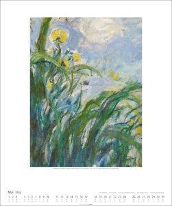 Claude Monet Im Garten Kalender 2026