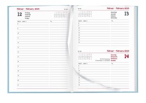 Collegetimer Chill! 2023/2024 - Schüler-Kalender A5 (15x21 cm) - Faultier - Day By Day - 352 Seiten - Terminplaner - Notizbuch - Alpha Edition