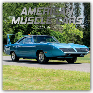 American Muscle Cars - Amerikanische Muscle-Cars 2022 - 16-Monatskalender