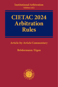 CIETAC 2024 Arbitration Rules
