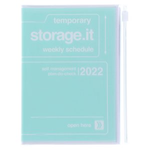 MARK\'S 2021/2022 Taschenkalender A6 vertikal, Storage it, Mint