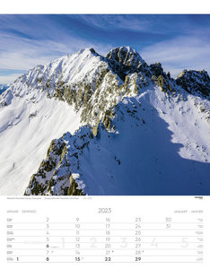 Weltnaturerbe Dolomiten Kalender 2023