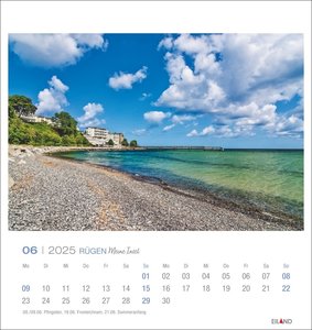 Rügen Postkartenkalender 2025