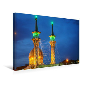 Premium Textil-Leinwand 45 cm x 30 cm quer Imamzade Abdullah Moschee, Hamadan