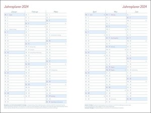 Helme Heine Familienplaner Buch A5 2024. Familienkalender mit 5 Spalten. Liebevoll illustrierter Buch-Kalender mit Einstecktasche und Schulferien. Terminplaner mit 160 Seiten.