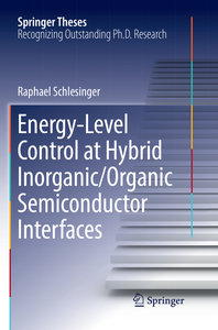 Energy-Level Control at Hybrid Inorganic/Organic Semiconductor Interfaces