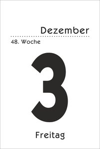 Tagesabreißkalender groß 2026