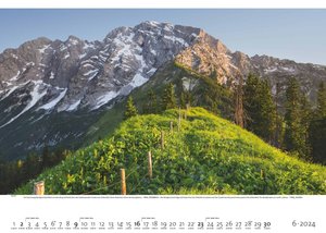 Faszination Alpen 2024 - Bild-Kalender - Poster-Kalender - 70x50
