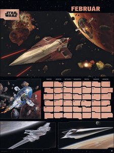 Star Wars Broschur XL Kalender 2022