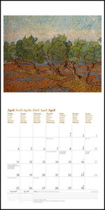 Vincent van Gogh 2022 - Wand-Kalender - Broschüren-Kalender - 30x30 - 30x60 geöffnet - Kunst-Kalender
