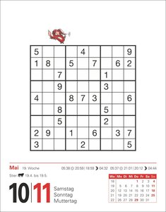 Sudoku Tagesabreißkalender 2025