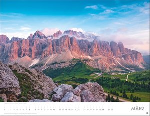 Faszination Alpen Posterkalender 2026
