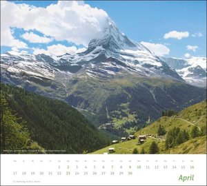 times&more Alpen Bildkalender 2023