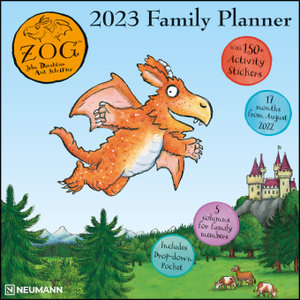 Zog 2023 Family Planner - Familien-Timer - Termin-Planer - Kinder-Kalender - Familien-Kalender - 30x30