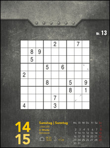 Stefan Heine ESCAPE Sudoku Level 2 2023 - Tagesabreißkalender - 11,8x15,9 - Rätselkalender - Knobelkalender