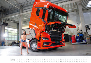 Trucker-Träume Erotikkalender 2022 - Sexy Girls & Supertrucks