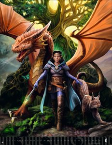 Anne Stokes: Mystic World Posterkalender 2026
