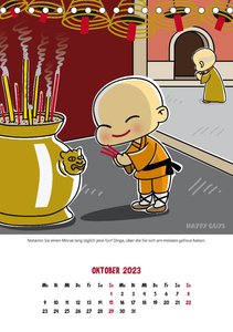 Happiness 2023 (Tischkalender 2023 DIN A5 hoch)