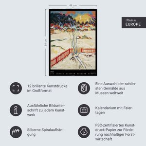 World of Art Kalender 2026