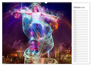Break Dance (Wandkalender 2024 DIN A2 quer), CALVENDO Monatskalender