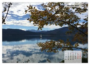 Alpenauszeit - Schöne Orte der Alpen (Wandkalender 2024 DIN A2 quer), CALVENDO Monatskalender