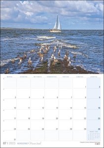 Norderney ...meine Insel Planer 2023. Schöne Inselfotos und ein praktischer Terminkalender für die Wand. Raum für Urlaubsfeeling und Notizen! Dekorativer Kalender 2023.