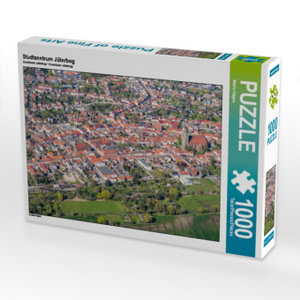 CALVENDO Puzzle Stadtzentrum Jüterbog (Luftbild) 1000 Teile Puzzle quer