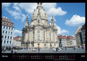 Dresden 2022 - Black Edition - Timokrates Kalender, Wandkalender, Bildkalender - DIN A3 (42 x 30 cm)