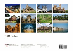 Indien 2022 - White Edition - Timokrates Kalender, Wandkalender, Bildkalender - DIN A4 (ca. 30 x 21 cm)