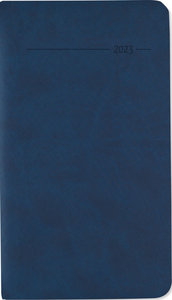 Taschenkalender Tucson blau 2023 - Büro-Kalender 9x15,6 cm - 1 Woche 2 Seiten - 128 Seiten - mit weichem Tucson-Einband - Alpha Edition