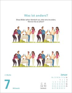 Stefan Heine Gehirnjogging Tagesabreißkalender2026
